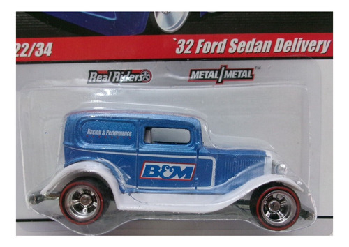 Hot Wheels 32 Ford Pickup Reparto Ruedas De Goma Solo Envios