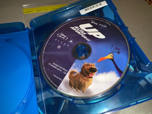 Blu-ray Up Altas Aventuras Novo Sem Uso Perfeito