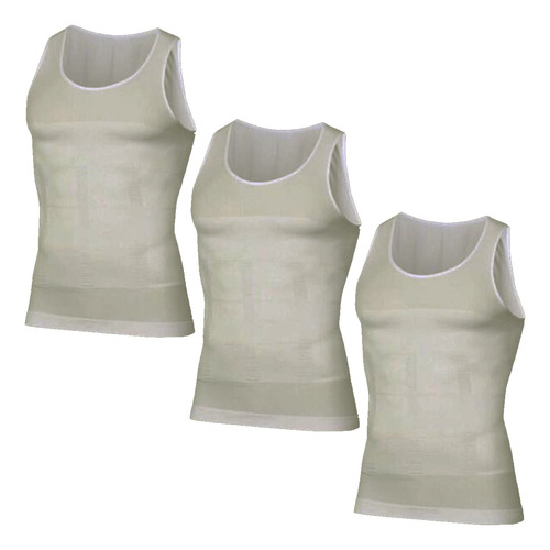 Kit C/ 3 Cintas Modeladoras Masculina Slim Postural Fitness