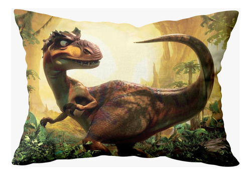 Fronha Avulsa Estampada Solteiro Infantil 50x70 01 Peça Maju Cor Dinossauro