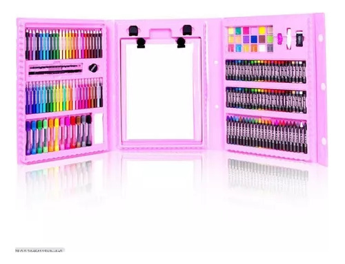Conjunto De Desenho Infantil De 208 Peças Lápis Colorido Can