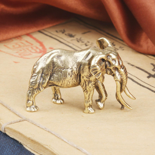 Miniestatua De Elefante Decorativa Feng Shui Para Decoración
