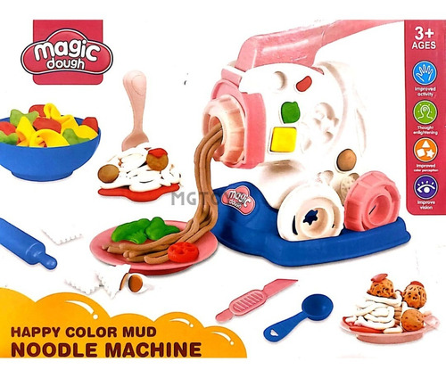 Juguete Set Plastilina Maquina De Pasta Noddles 