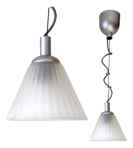 Lampara Colgante Clasica 1 Luz Vidrio Murano Vintage