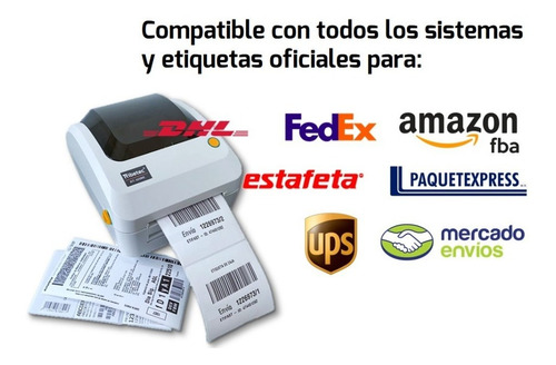Ribetec Rt-420me Impresora Etiquetas Térmica Usb Ethernet