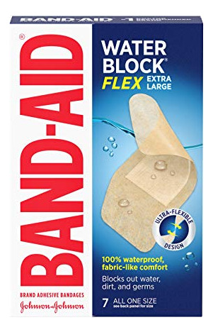 Bloques De Agua De La Marca Banda-aid Flex Grandes V7c4t