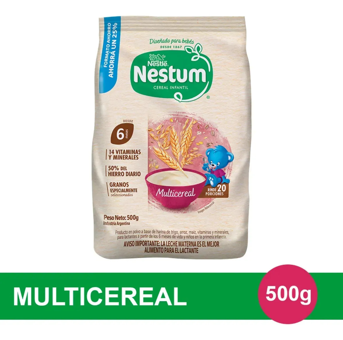 Nestlé Mult Sinaz 500 gr