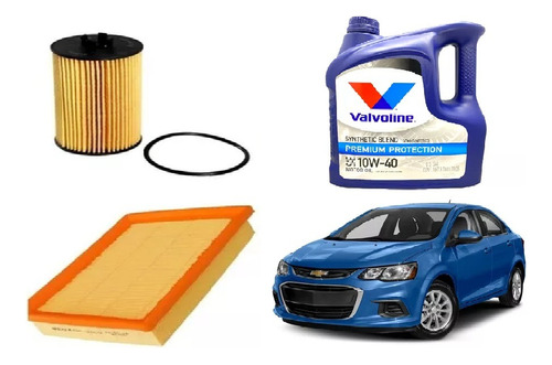 Kit 2 Filtros Fram  Chevrolet Sonic 1.6 + Puma 10w40 X4l