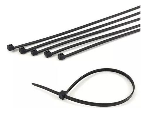 Enforca Gato Abraçadeira Preta Nylon Pacote 100 3,5mmx200mm