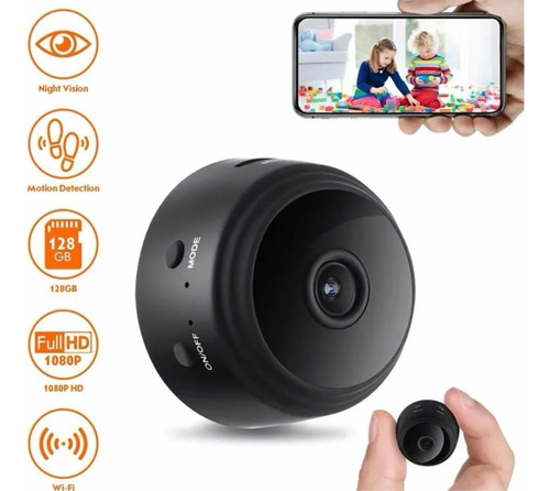 Mini Camara Espia Inalambrica Wifi 1080p