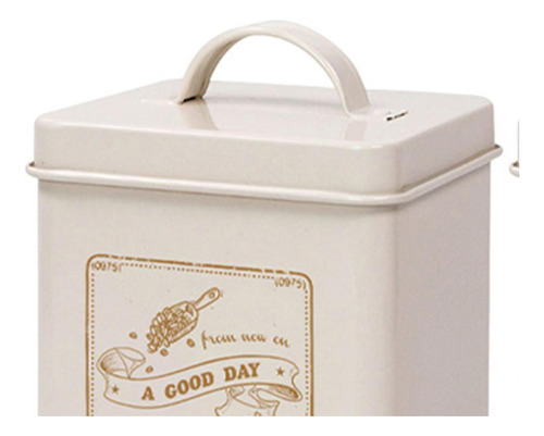 Juego De Recipientes Para Mostrador De Cocina De 3 Lechoso