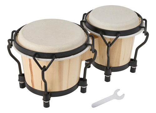 Musicube Juego De Bateria Bongo Para Ninos Y Adultos, De 4 Y