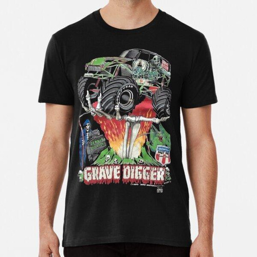 Remera Grave Digger Dennis Racing Hype Vintage Algodon Premi