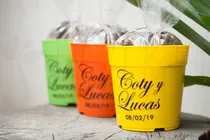 Comprar 70 Souvenirs N°8 Eco Kits Siembra Personalizados