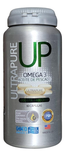 Omega Up Ultrapure Omega 3 800epa/400dha 60 Cápsulas