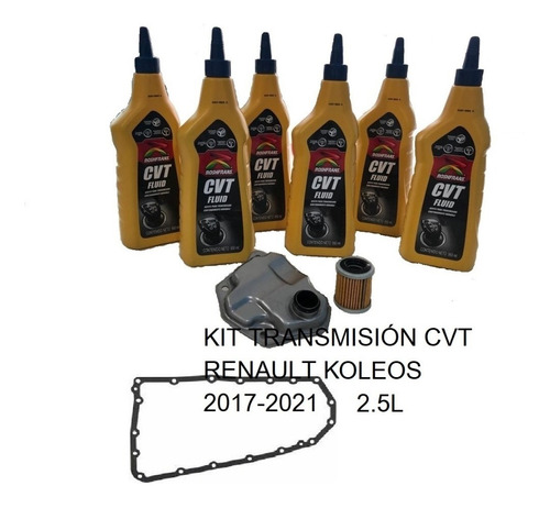 Kit Afinación Cvt 6l Roshfrans Renault Koleos 17-21 Sintétic