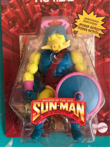He Man Origins Mattel Wave 9 Mantena, He Man, Skeletor Pig H (Usado)