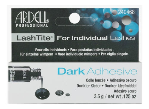 Ardell Adhesivo Para Pestañas Lashtite Black 3,5g 