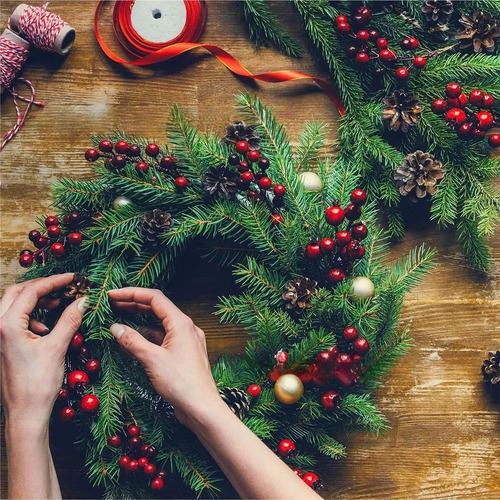 Adornos Navideños Con Ramas Artificiales Artificiales, 60 Un