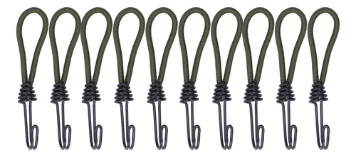Cable Para Tienda De Campaña, 10 Unidades, Gancho Elástico D