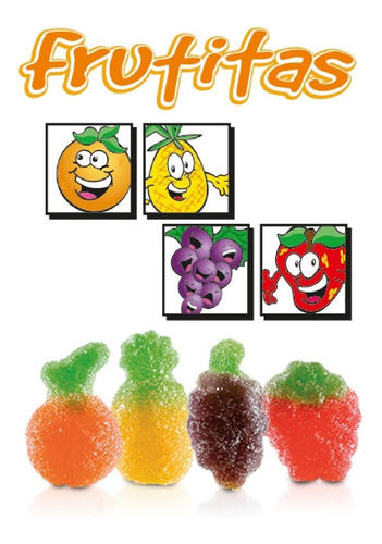 Imagen 2 de 3 de Lucky Gummys Frutitas 1 Kg