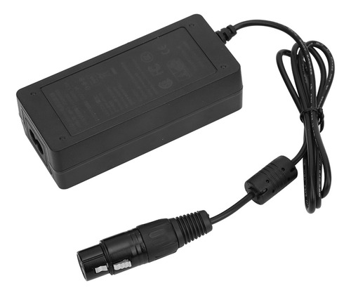 Adaptador De Conector Xlr De 4 Núcleos, Cargador De Fuente D