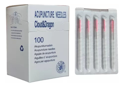 Agujas De Acupuntura Cloud & Dragon X 100