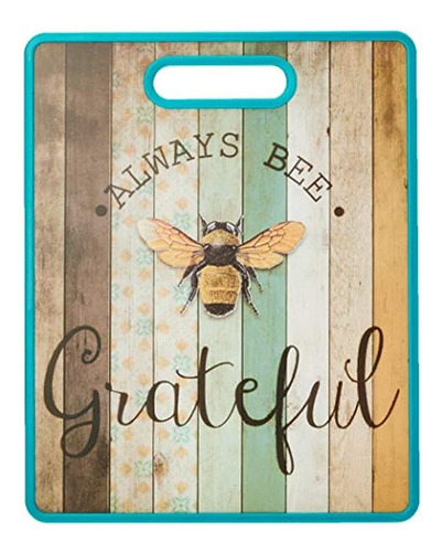 Boston Warehouse Always Bee Grateful - Tabla De Cortar