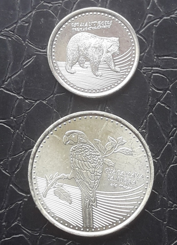 Moedas Fauna Da Colômbia 50 E 200 Pesos Fc. (Usado)