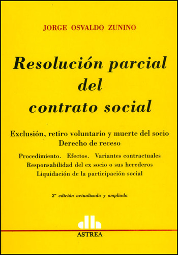 Resolución Parcial Del Contrato Social