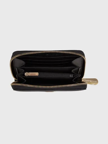 Billetera Pequeña Con Logo Negro Tommy Hilfiger