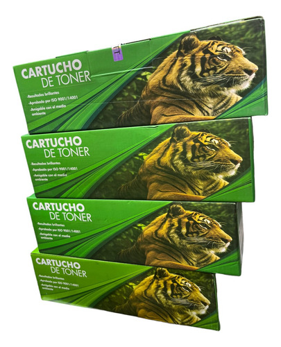 Pack 4 Toner Generico Tigre 201a Cf400a Cf401a Cf402a Cf403a