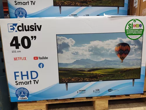 Televisor Exclusiv 40 Pulgadas Led Full Hd Smart Tv
