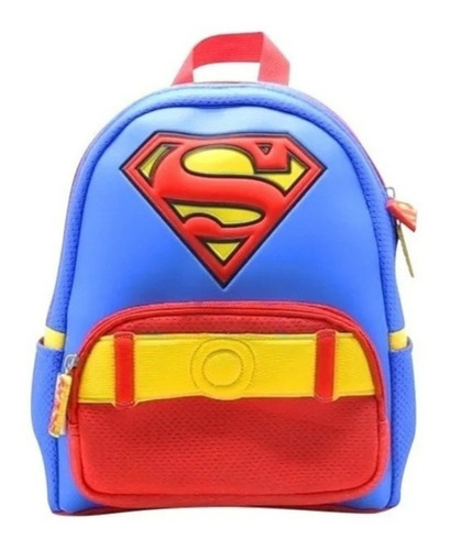 Mochila Superman Espalda Neoprene 12 PuLG Jardin Original