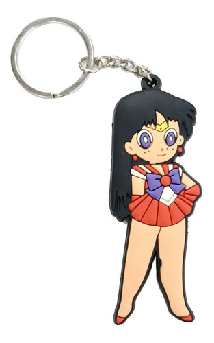 Llavero Sailor Moon Goma Elegí Tu Modelo