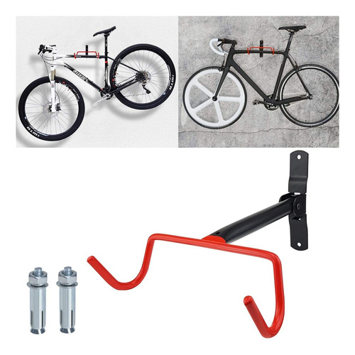 Soporte Horizontal De Pared Para Bicicleta Ruta Montaña Bmx