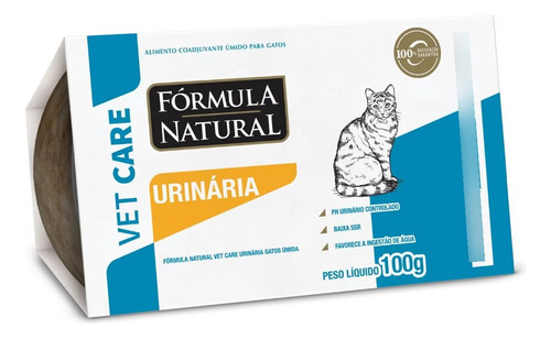 Ração Formula Natural Vet Gato Umida Urinaria 100g