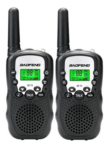 2 Radios Walkie Talkie Niños Baofeng Bf-t3 1-3km Oferta