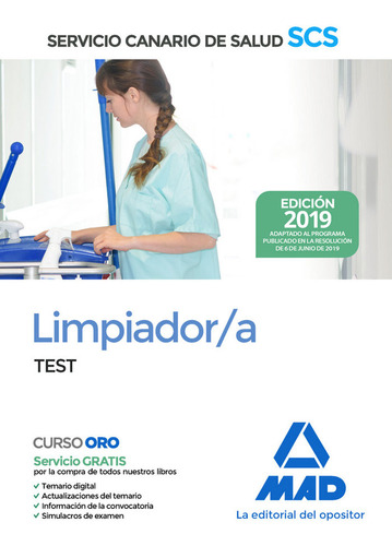 Limpiador/a Del Servicio Canario De Salud. Test