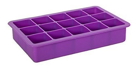 Molde Para Hielo Elbee Home 2 Unidades De Silicona