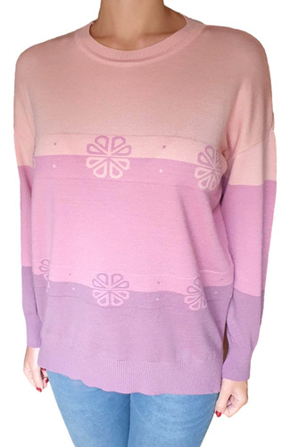 Sweater Pullover Bremer Mujer Talle Grande Xl