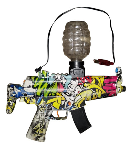 Pistolas Juguetes Nerf Boom Hidrogel Y Balines De Plastico. (Usado)