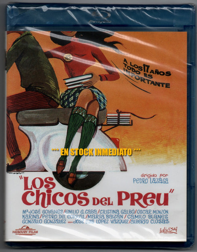 Blu-ray *** Los Chicos Del Preu (1967) Con *** Camilo Sesto