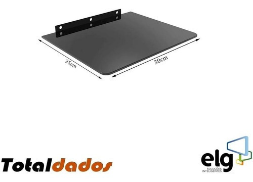 Imagem 2 de 4 de Suporte De Parede Para Dvd Decodificador Sky Net De Parede