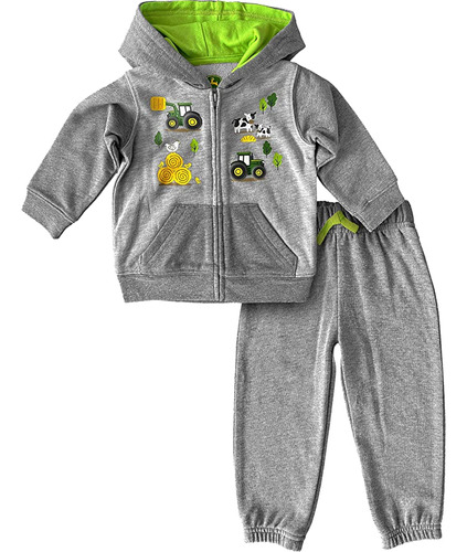 John Deere Baby Boys John Deere Infant Boys' Hoodie And Pant