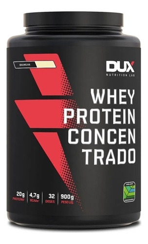 Suplemento Em Pó Dux Nutrition  Whey Protein Concentrado Proteínas Whey Protein Concentrado Sabor  Baunilha