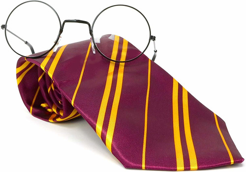Accesorios De Disfraz Corbata Y Gafas De Harry Potter