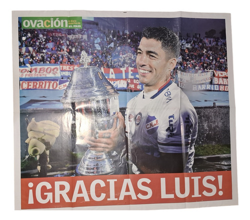 Super Poster Luis Suarez Campeon Uruguayo 2022