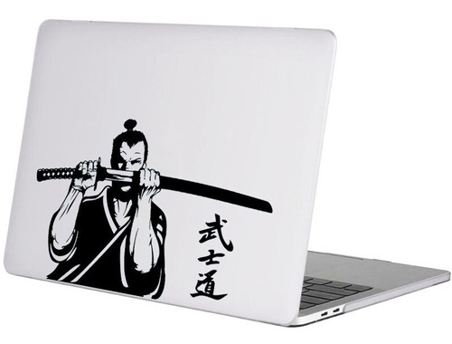 Sticker Decorativo Para Notebook Samurai Bushido