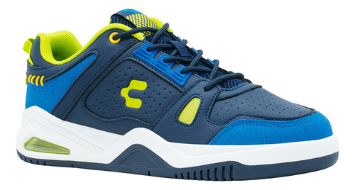Tenis Charly® Para Caballero Casual Cómodo Marino Válvula